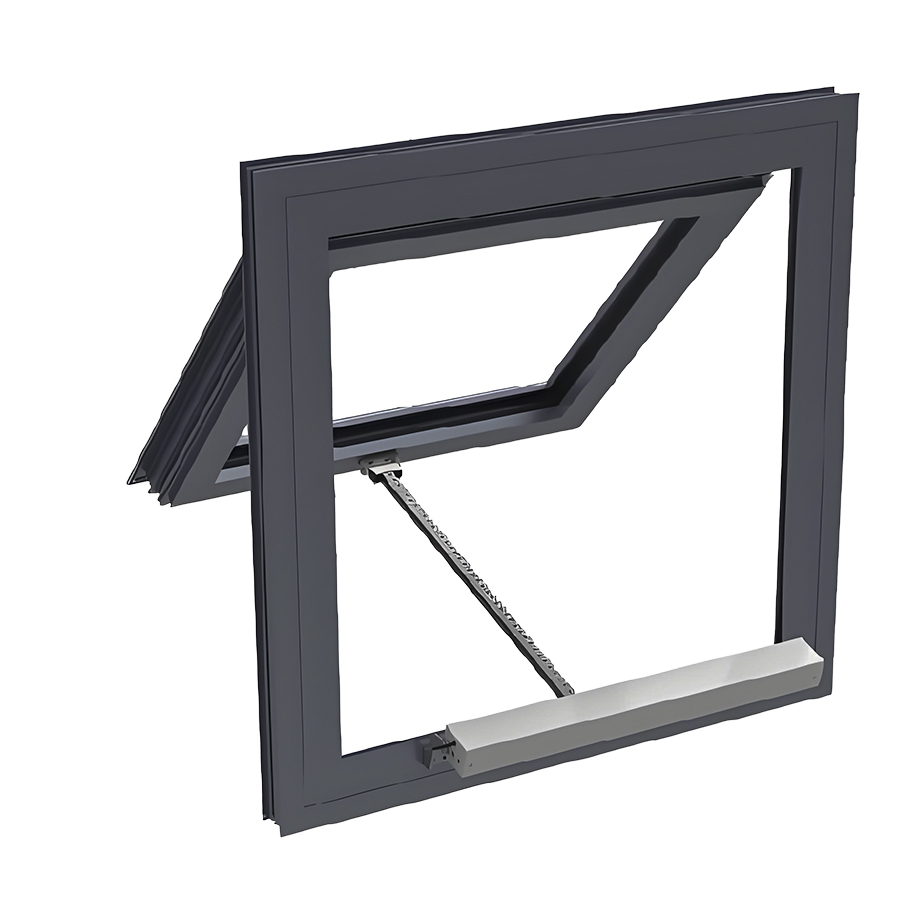 Modern Aluminum Alloy Casement Window with...