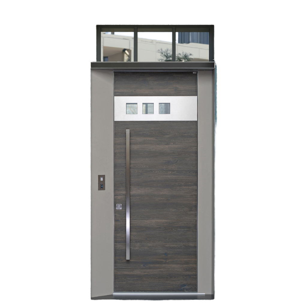 Aluminum Alloy Tempered Glass Commercial D...