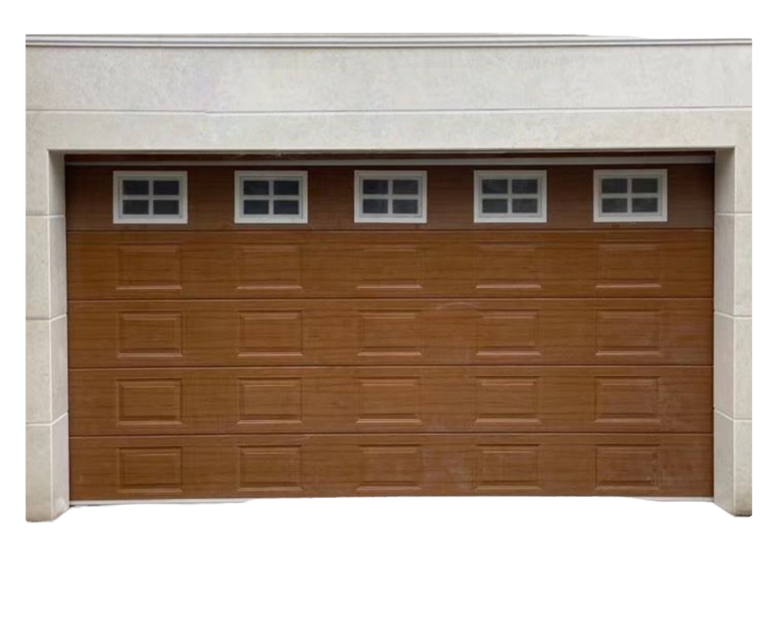 American Modern Steel Sectional Garage Doo...