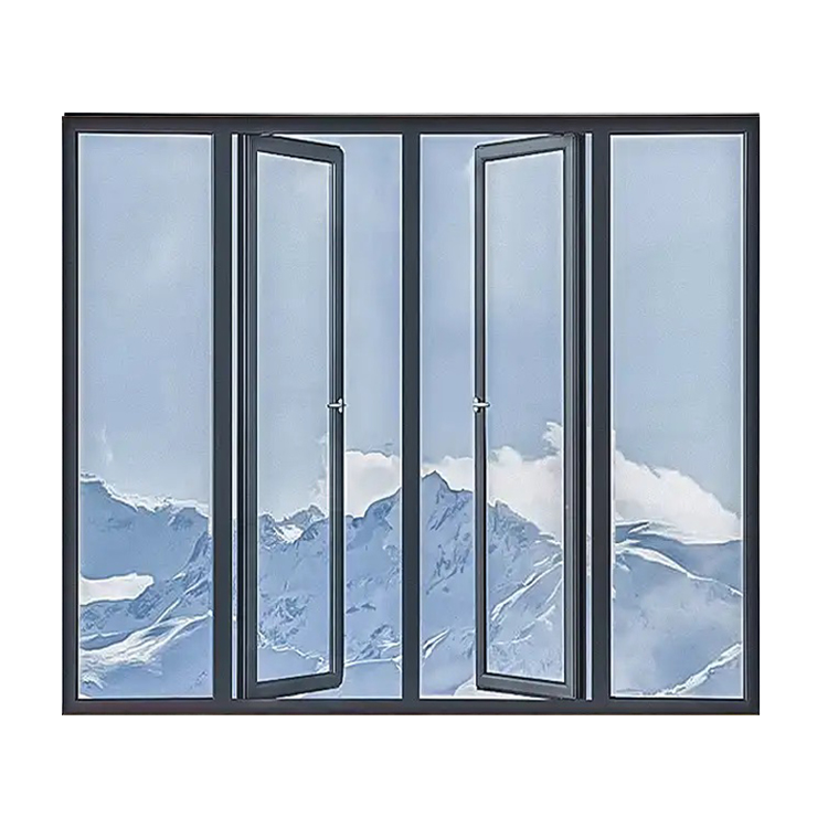 Qifan Double-Fold Sliding Barn Door Track ...