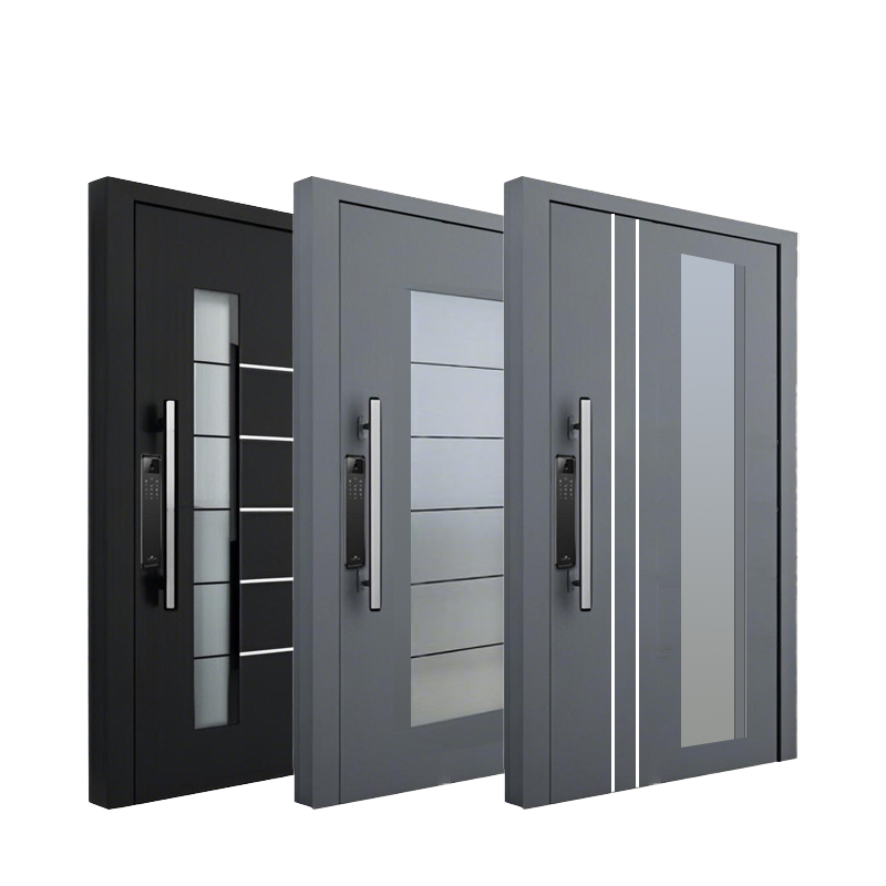 Anti-theft Door Steel-Wood Structure with ...